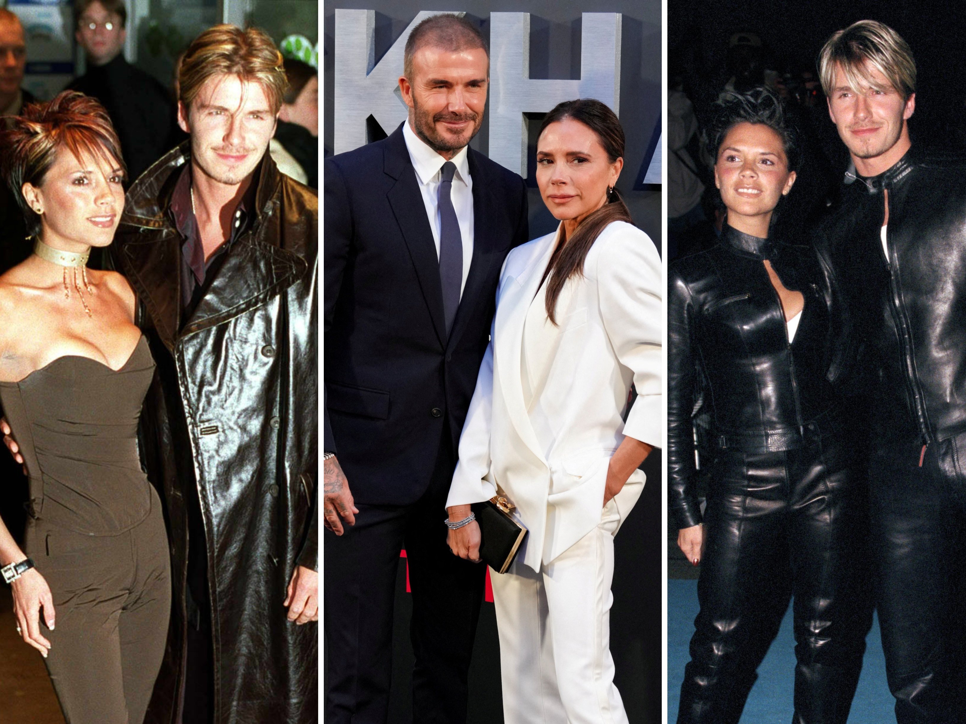 David Beckham and his wife Victoria Beckham have been delivering some seriously memorable couple looks over the years. Photos: AFP, Reuters, Getty Images
